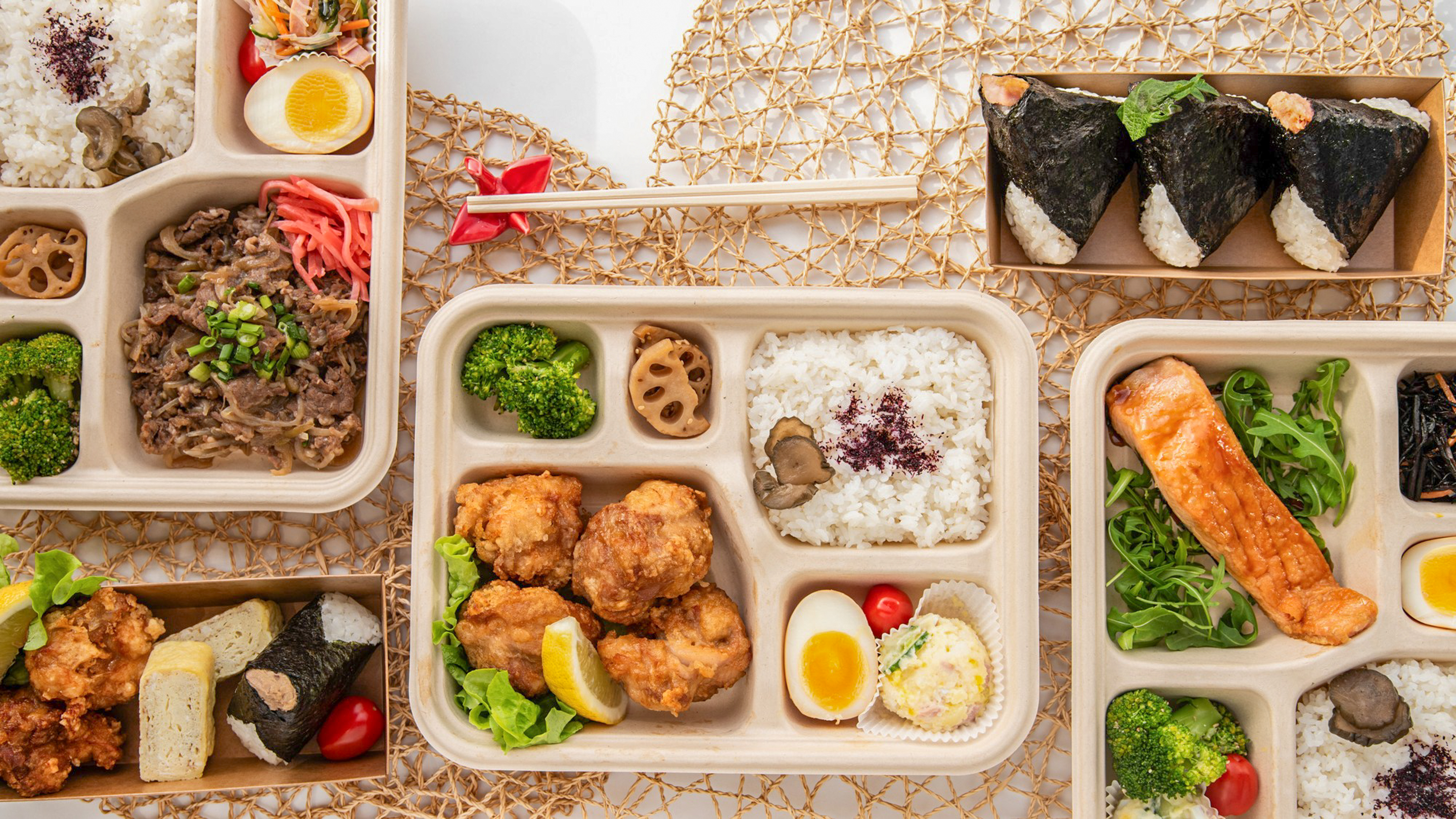 Delicious Japanese Bento Box